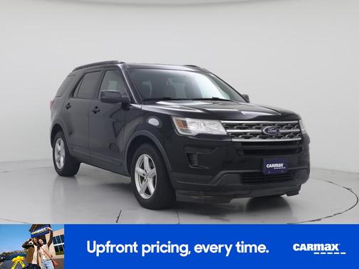 Black 2018 Ford Explorer