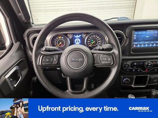 Black 2022 Jeep Wrangler Sport