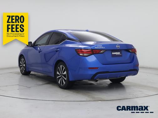 Blue 2024 Nissan Sentra SV