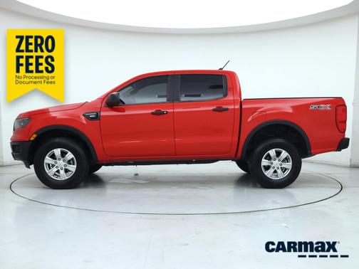 Red 2020 Ford Ranger XL