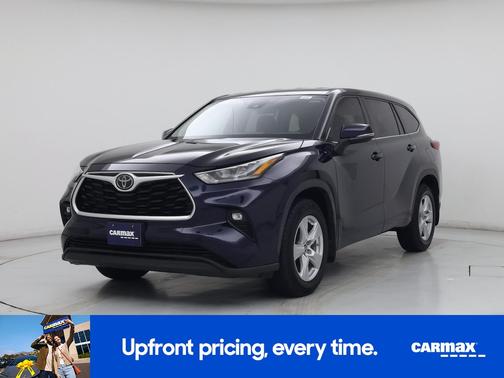 Blue 2020 Toyota Highlander LE