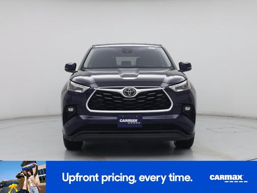 Blue 2020 Toyota Highlander LE