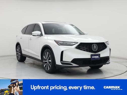 White 2025 Acura MDX Technology