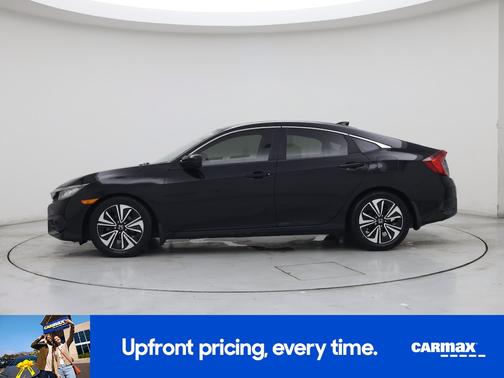 Black 2018 Honda Civic EX-T