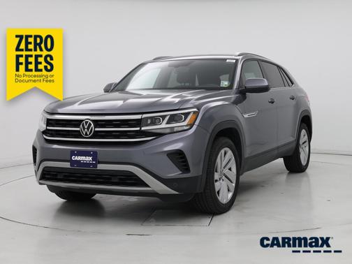 Gray 2022 Volkswagen Atlas Cross Sport SE w/Tech