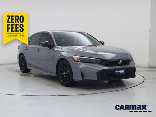 Gray 2025 Honda Civic Sport