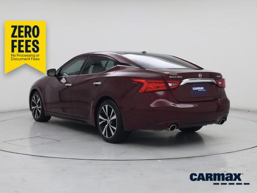Burgundy 2018 Nissan Maxima Platinum