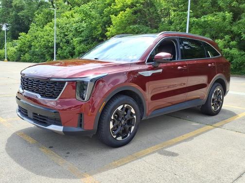Dawning Red 2024 Kia Sorento S AWD