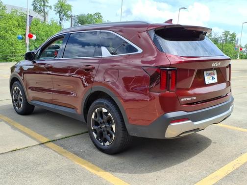Dawning Red 2024 Kia Sorento S AWD