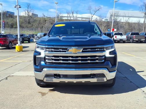 Northsky Blue Metallic 2023 Chevrolet Silverado 1500 4WD Crew Cab 147" LTZ