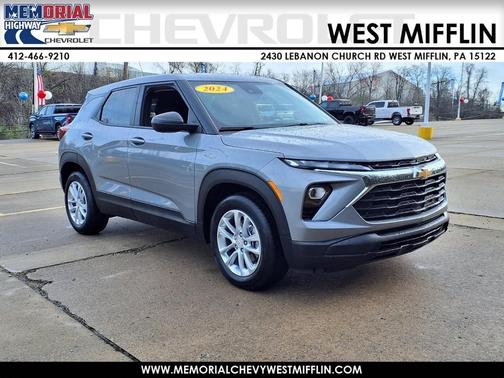 Sterling Gray Metallic 2024 Chevrolet Trailblazer FWD 4dr LS