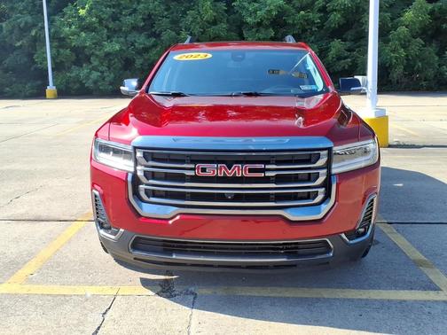 Volcanic Red Tintcoat 2023 GMC Acadia AWD 4dr AT4