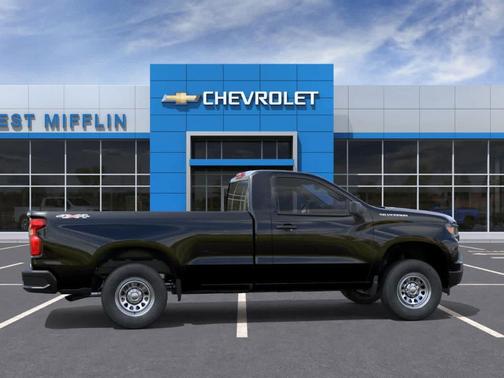Black 2026 Chevrolet Silverado 1500 WT