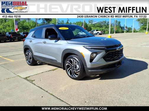 Sterling Gray Metallic 2025 Chevrolet Trailblazer AWD 4dr RS