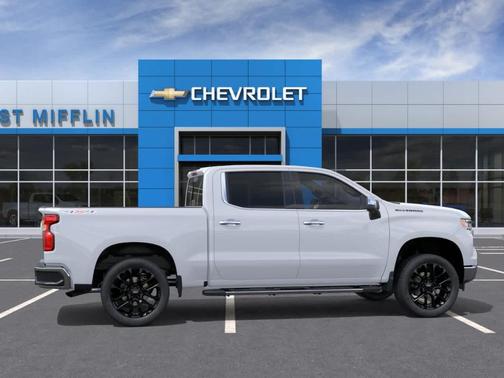 Polar White 2026 Chevrolet Silverado 1500 LTZ