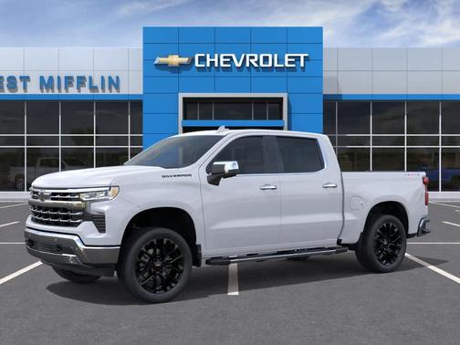 Polar White 2026 Chevrolet Silverado 1500 LTZ