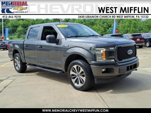 Magnetic Metallic 2019 Ford F-150 XL 4WD SuperCrew 5.5' Box