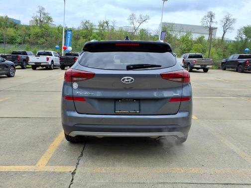 Aqua Blue 2019 Hyundai TUCSON Sport AWD