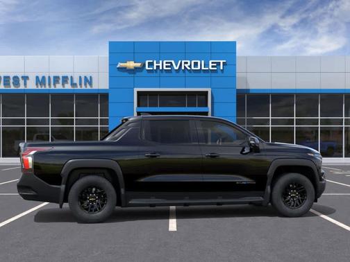 Black 2026 Chevrolet Silverado EV LT