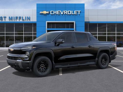 Black 2026 Chevrolet Silverado EV LT