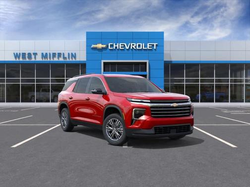 Radiant Red 2026 Chevrolet Traverse LT