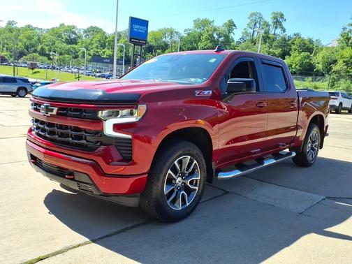 Radiant Red Tintcoat 2023 Chevrolet Silverado 1500 4WD Crew Cab 147" RST