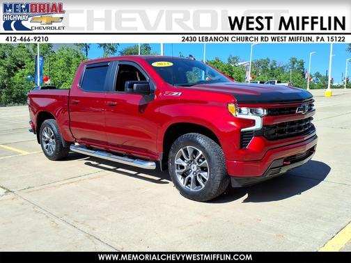 Radiant Red Tintcoat 2023 Chevrolet Silverado 1500 4WD Crew Cab 147" RST