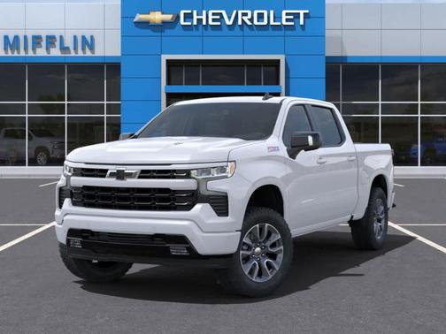 Summit White 2025 Chevrolet Silverado 1500 RST