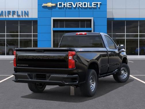 Black 2026 Chevrolet Silverado 1500 WT