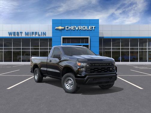 Black 2026 Chevrolet Silverado 1500 WT