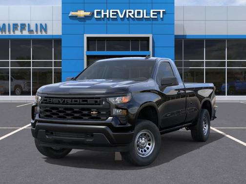 Black 2026 Chevrolet Silverado 1500 WT