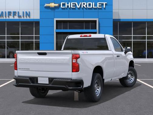 Summit White 2026 Chevrolet Silverado 1500 WT