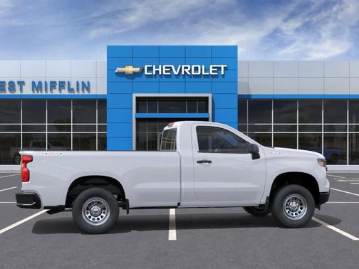 Summit White 2026 Chevrolet Silverado 1500 WT