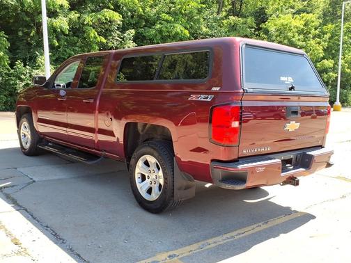 Siren Red Tintcoat 2017 Chevrolet Silverado 1500 4WD Double Cab 143.5" LT w/2LT