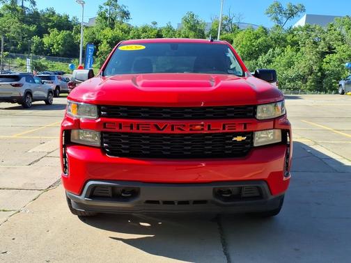 Cajun Red Tintcoat 2020 Chevrolet Silverado 1500 4WD Double Cab 147" Custom
