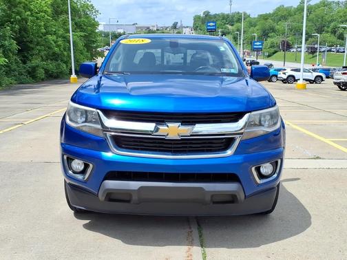 Kinetic Blue Metallic 2018 Chevrolet Colorado 2WD Crew Cab 140.5" LT