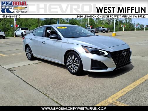 Brilliant Silver Metallic 2024 Nissan Altima 2.5 SV Sedan