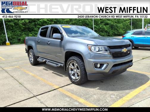 Graphite Metallic 2018 Chevrolet Colorado 4WD Crew Cab 128.3" Z71