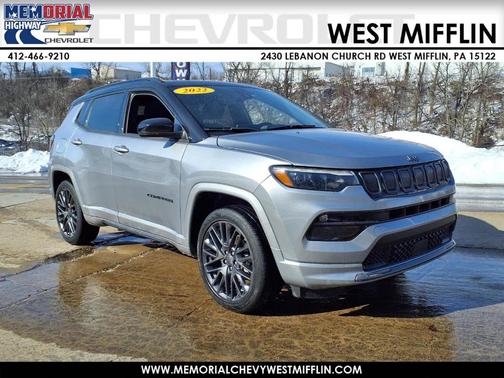 Billet Silver Metallic Clearcoat 2022 Jeep Compass Altitude