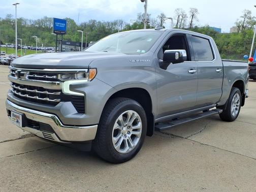 Sterling Gray Metallic 2023 Chevrolet Silverado 1500 4WD Crew Cab 147" LTZ