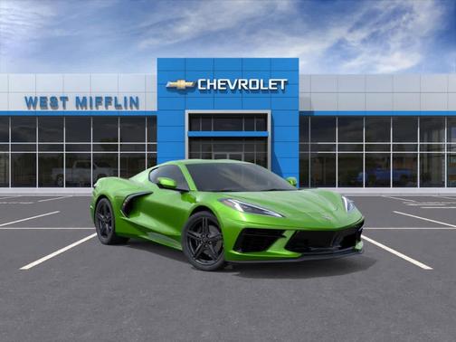 Green Metallic 2026 Chevrolet Corvette Stingray w/1LT