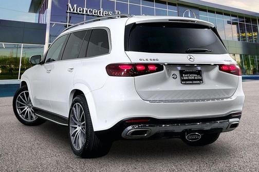 White 2025 Mercedes-Benz GLS 580 4MATIC