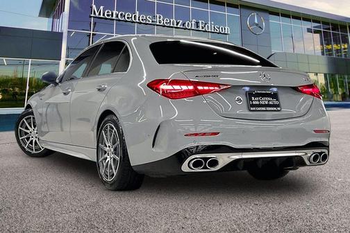 Gray / Black 2025 Mercedes-Benz AMG C 43 4MATIC