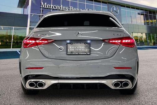 Gray / Black 2025 Mercedes-Benz AMG C 43 4MATIC