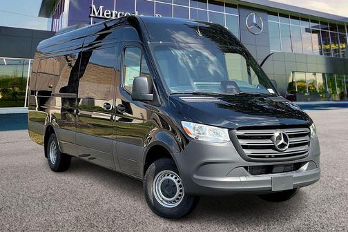 Jet Black 2025 Mercedes-Benz Sprinter 3500 High Roof