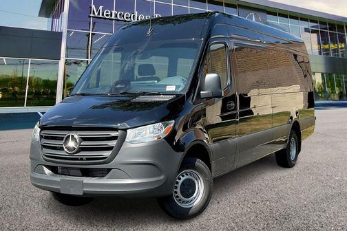 Jet Black 2025 Mercedes-Benz Sprinter 3500 High Roof