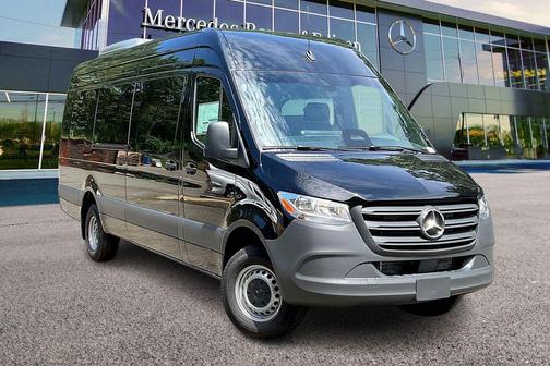 Jet Black 2025 Mercedes-Benz Sprinter 3500 High Roof