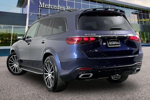 Blue / Black 2025 Mercedes-Benz GLS 450 4MATIC