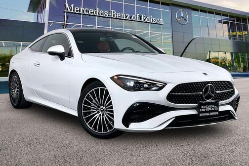 Polar White 2024 Mercedes-Benz CLE 300 4MATIC Coupe
