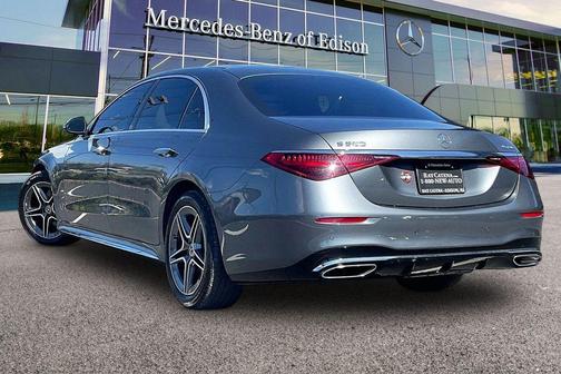 Black 2025 Mercedes-Benz S-Class 4MATIC